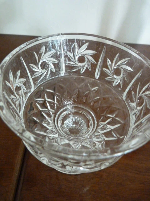 Cut glass candy dish – photo 4